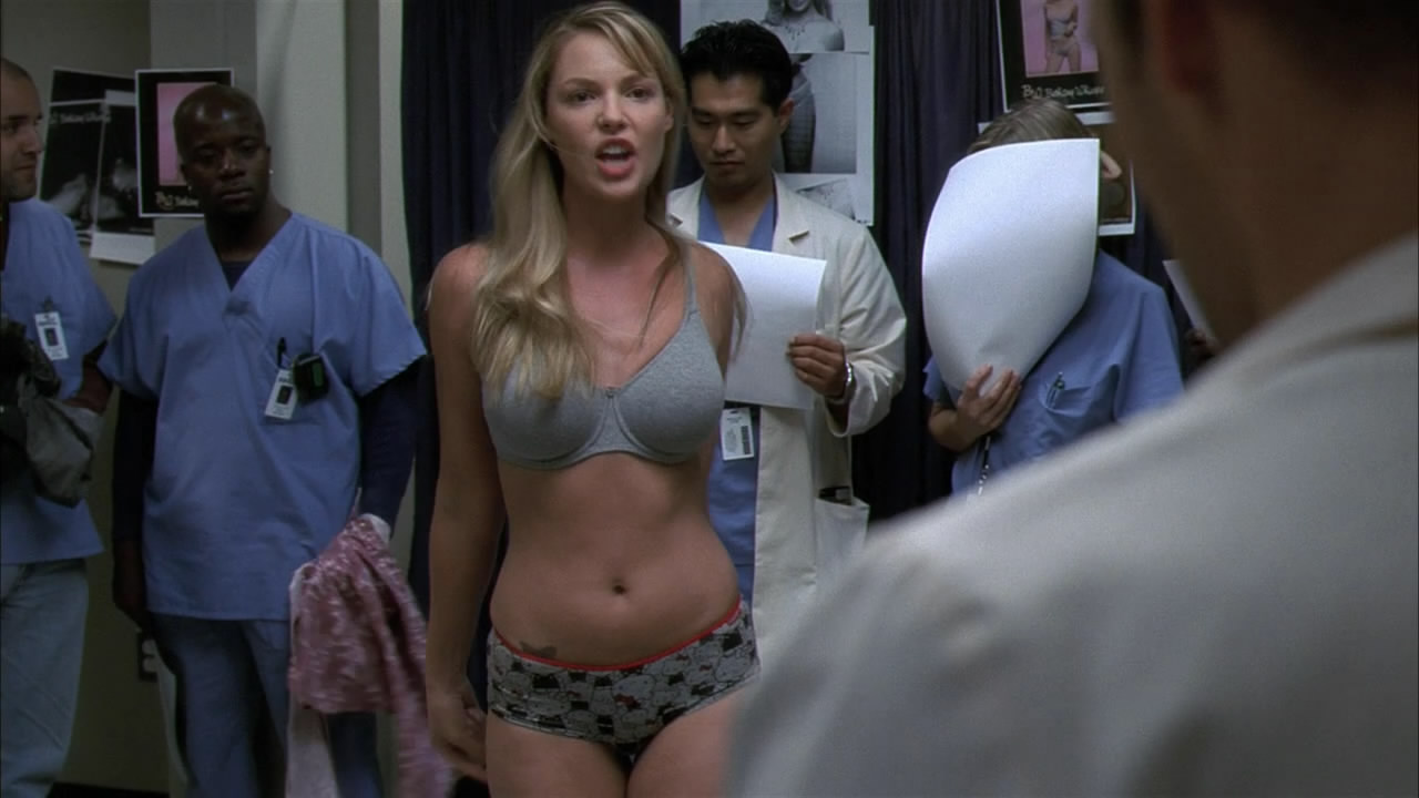 Katherine Heigl Flaunting Her Impossibly Hot Body in Lingerie [Grey’s Anatomy]