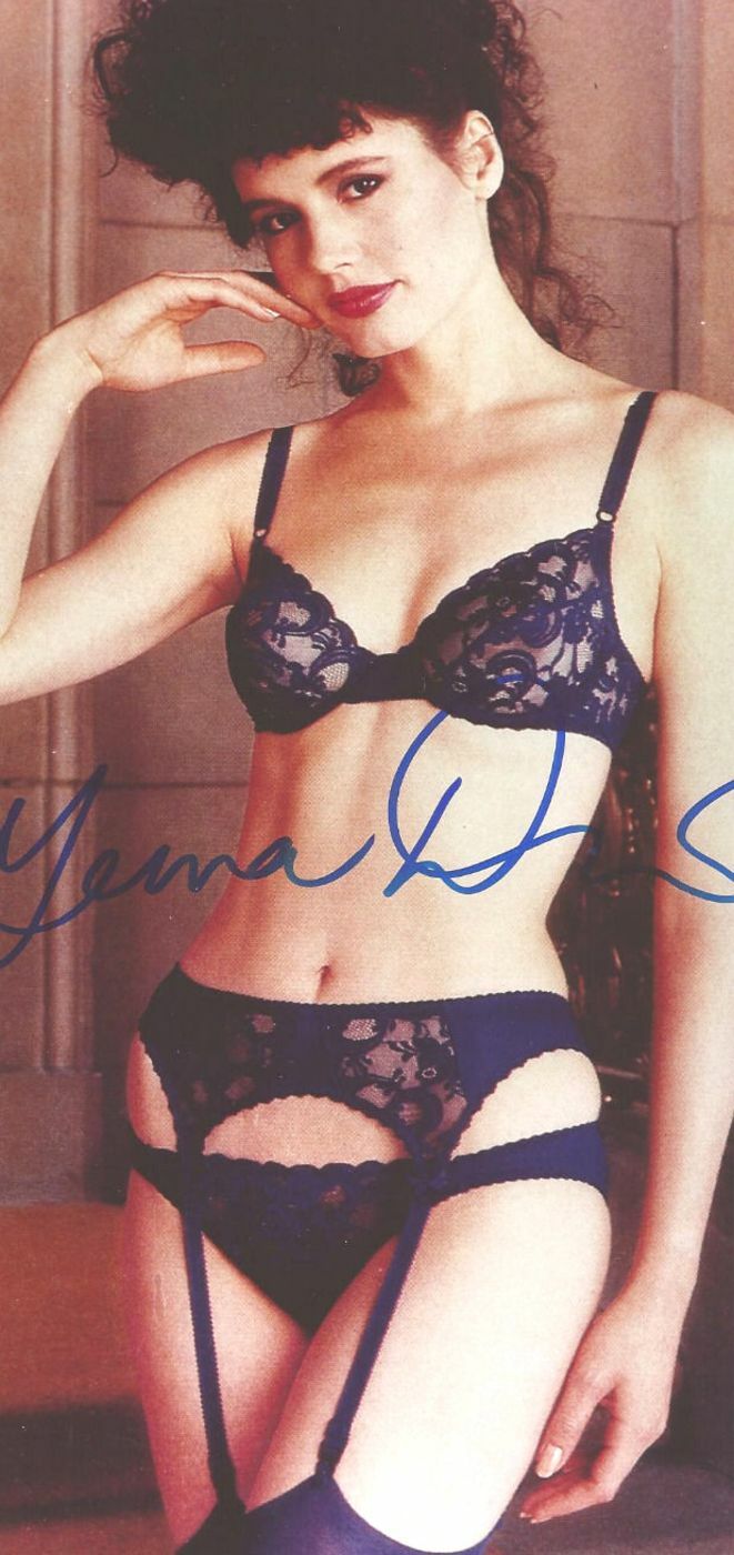 Vintage Geena Davis Lingerie Pictures for People That Love Retro Erotica