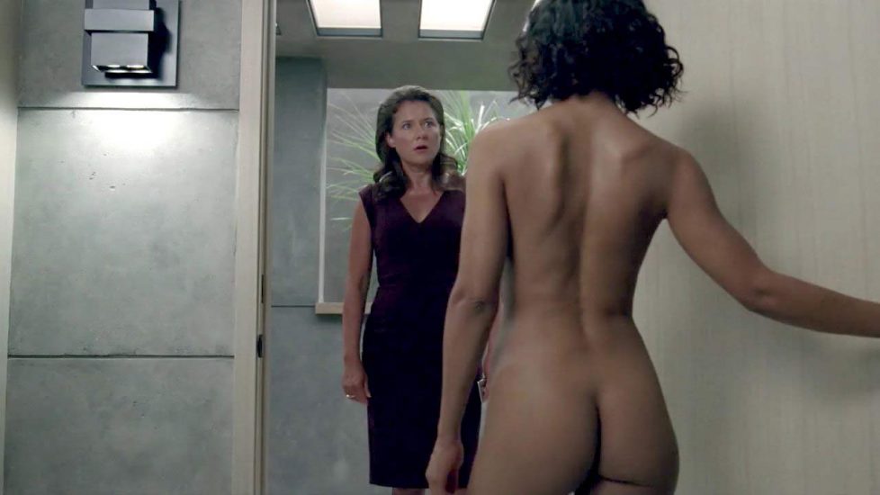 Tessa Thompson topless and ass