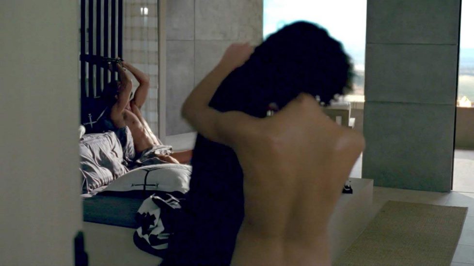 Tessa Thompson topless scene