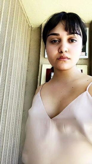 Ariela Barer almost naked leaked selfie