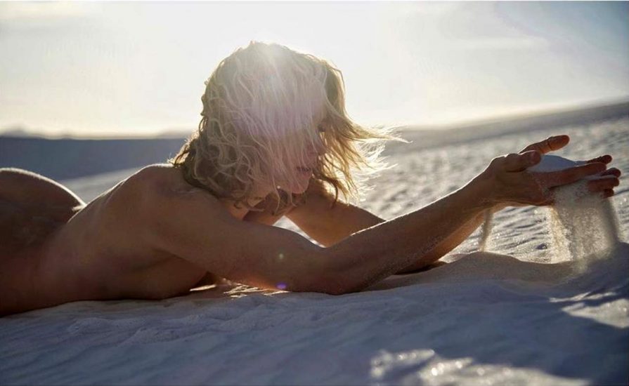 Shantel VanSanten nude boobs in the desert