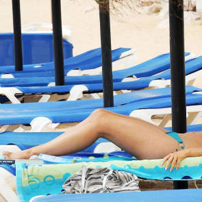 Roxanne Pallett Getting Tan Topless In Cyprus Team Celeb