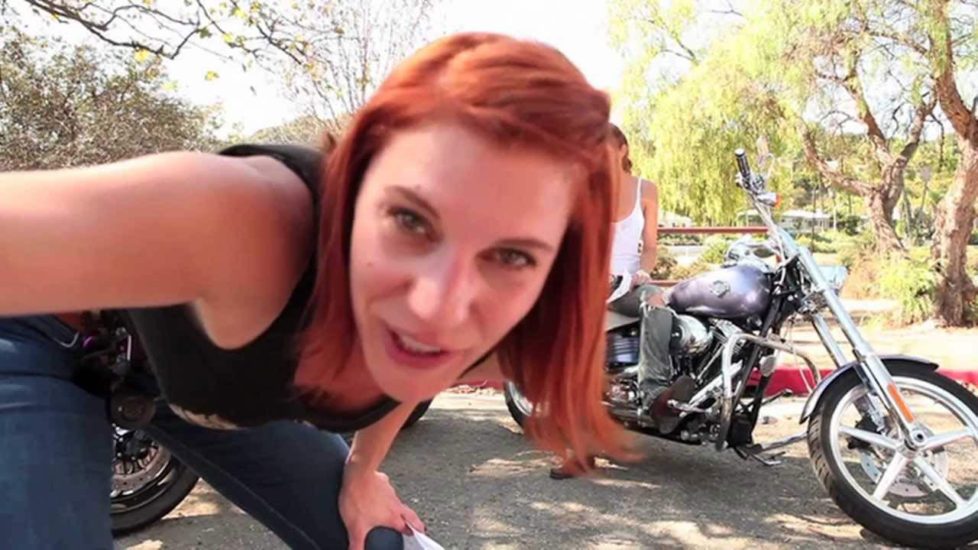 Katee Sackhoff as a redhead