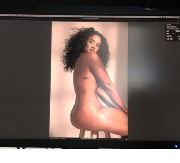 Dascha Polanco nude ass for Womans Health