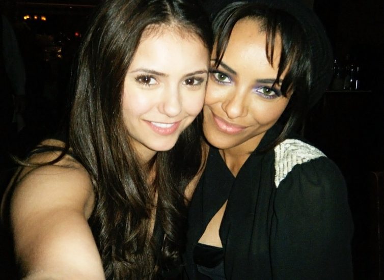 Kat Graham with nina dobrev