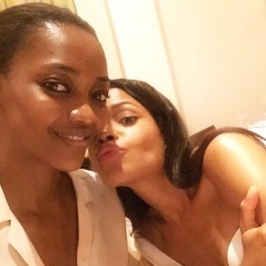 Naomie Harris hot selfie