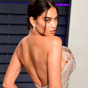 Shanina Shaik nip slip