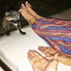 Willa Holland feet and white nails