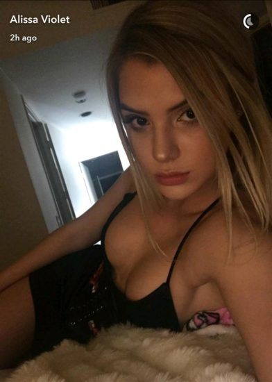 Alissa Violet nude selfie