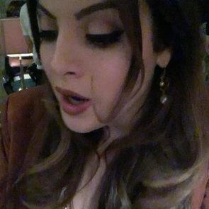 Elizabeth Gillies nude leaked selfie big tits