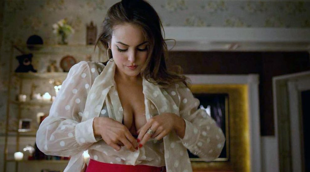 Elizabeth Gillies nude scene