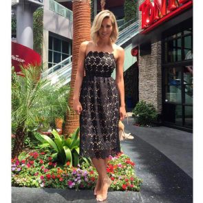 Charissa Thompson sexy dress