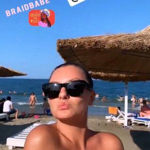 Alexandra Stan topless pic