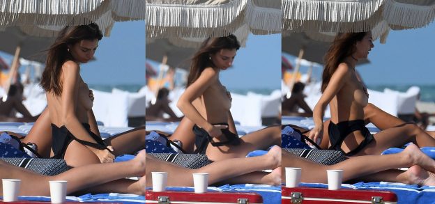 Emily Ratajkowski Topless