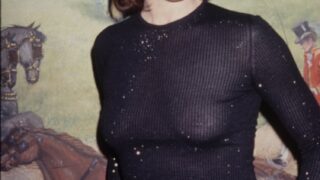 Short-Haired Beauty Sigourney Weaver Showing Her Ample Cleavage