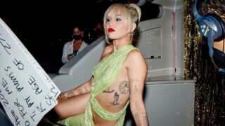 Miley Cyrus Celebrates 2022 by Putting on the Sexiest Outfit Imaginable