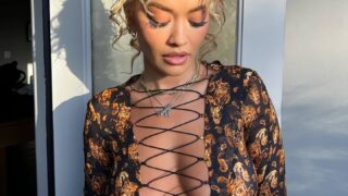 Rita Ora Decides to Show Her Boobs and Now You Have to Look at Them