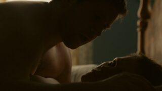 Naked Anna Paquin Enjoying Hot Sex and Showing Her Pointy Nipples