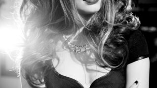 Brunette Beauty Miranda Cosgrove Looking Leggy in a B&W Photoshoot