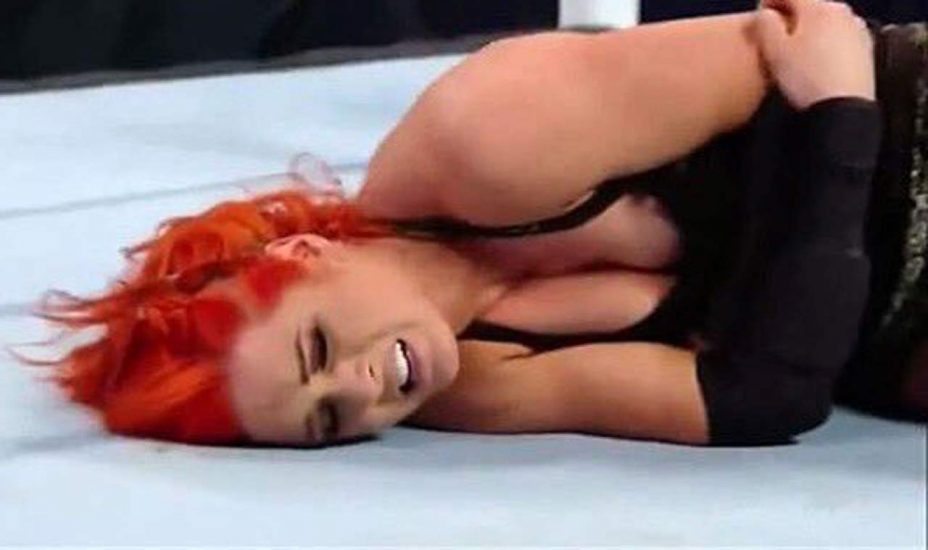 Becky Lynch nip slip