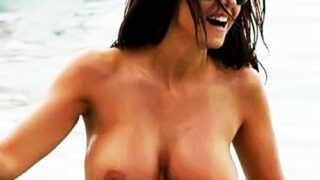 Caroline Flack Nude & Topless Candid Photos