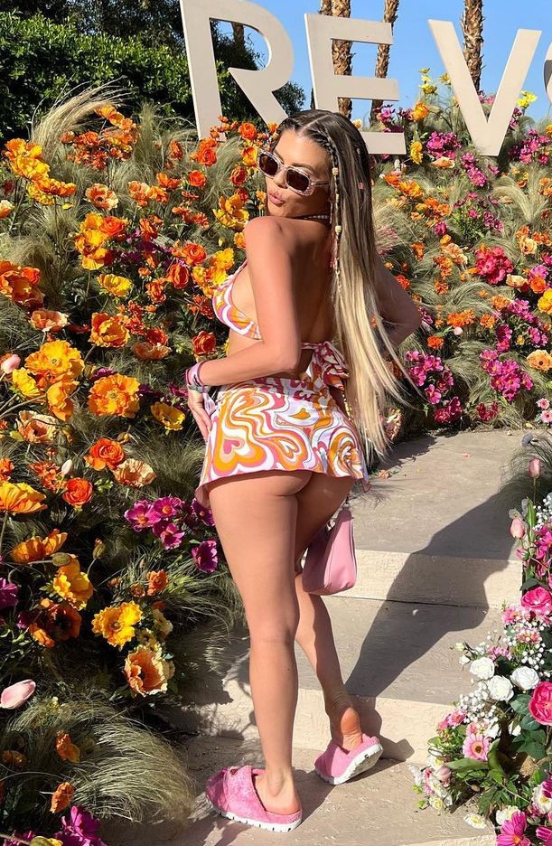 Chanel West Coast Sexy And Upskirt For Revolve