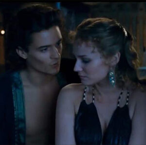 Orlando Bloom Diane Kruger Sexy Scene From Troy Team Celeb