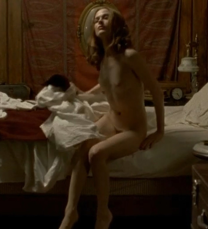Evan Rachel Wood Nude Boobs And Bush In Mildred Pierce Series