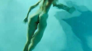 Isabel Lucas Nude In The Swimming Pool From ‘Knight of Cups’ Movie