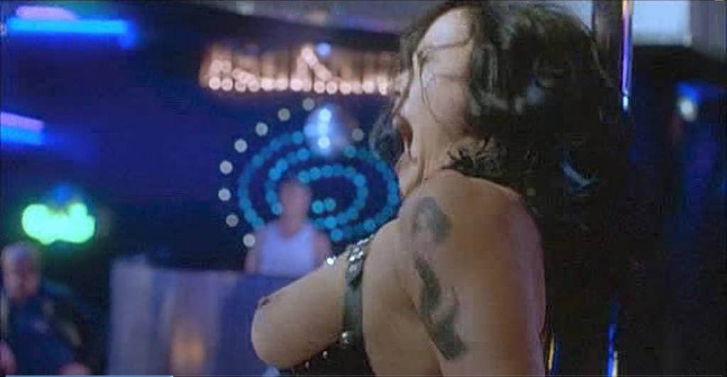 Jennifer Tilly Pole Dance Scene In Dancing At The Blue Iguana Movie