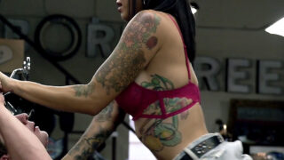 Levy Tran Sex On A Top Of A Motorcycle In Shameless Series