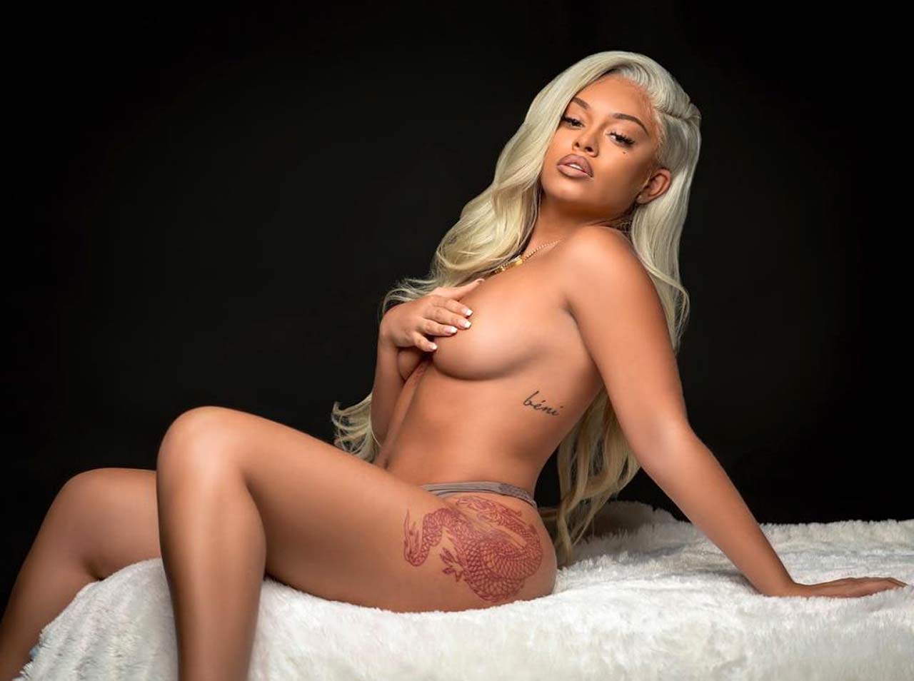 Miss Mulatto Nude – Topless and See Through Pics
