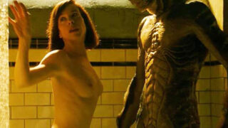 Sally Hawkins Nude Bush & Tits In Scene From ‘The Shape of Water’ Movie