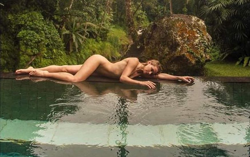 Shantel VanSanten nude ass and boobs by the swimming pool