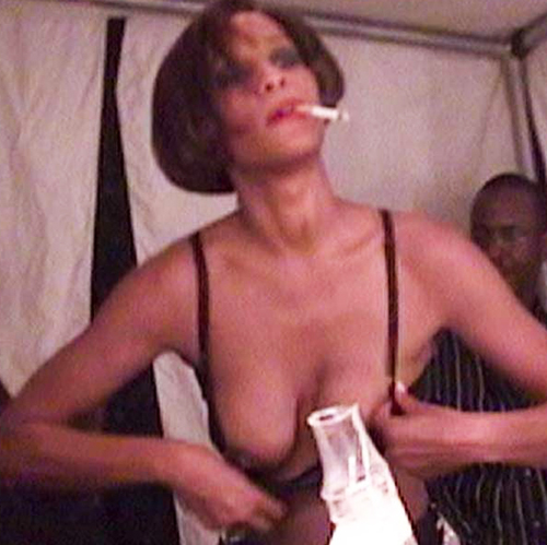 Whitney Houston Nude Boobs Scene from ‘Whitney’