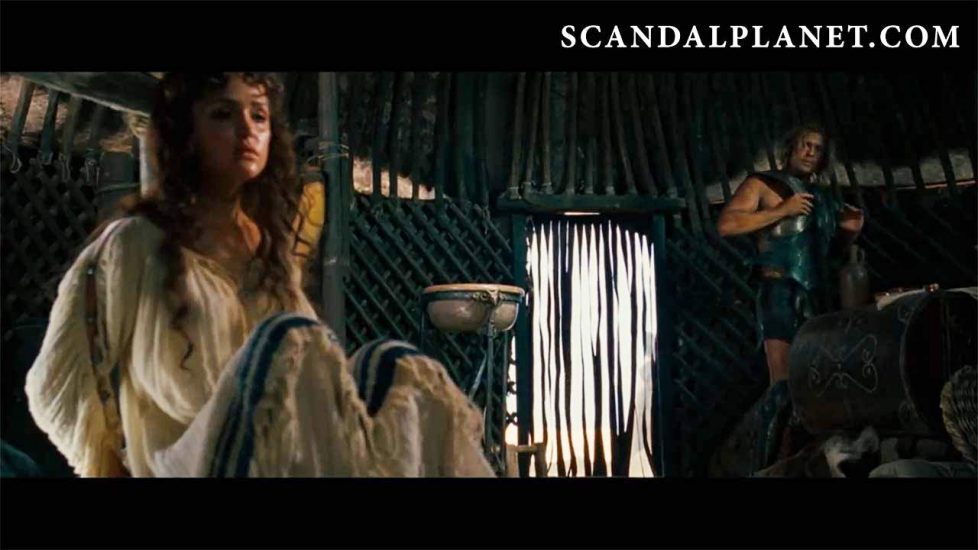 Rose Byrne scene in troy