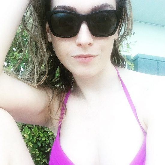 Jamie Clayton in bikini