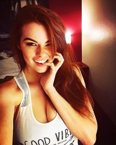 Sabrina Lynn almost topless