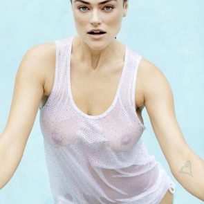 Myla Dalbesio tits in see thru