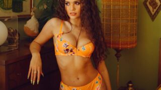 Hot Babe Madison Pettis Shows Her Neat Body in Sexy Lingerie