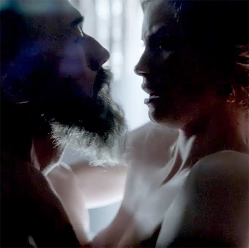 Alyssa Sutherland Sex Scene from ‘Vikings’