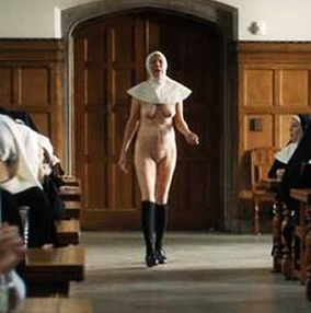 Marshall Chapman Nude Nun Scene from ‘Novitiate’