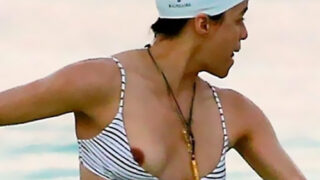 Michelle Rodriguez Nip Slip — Lesbian Actress Is Sexy !