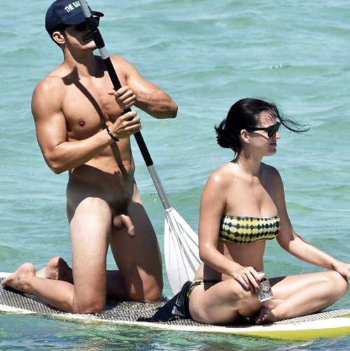 Orlando Bloom Nude Paparazzi Pics With Katy Perry