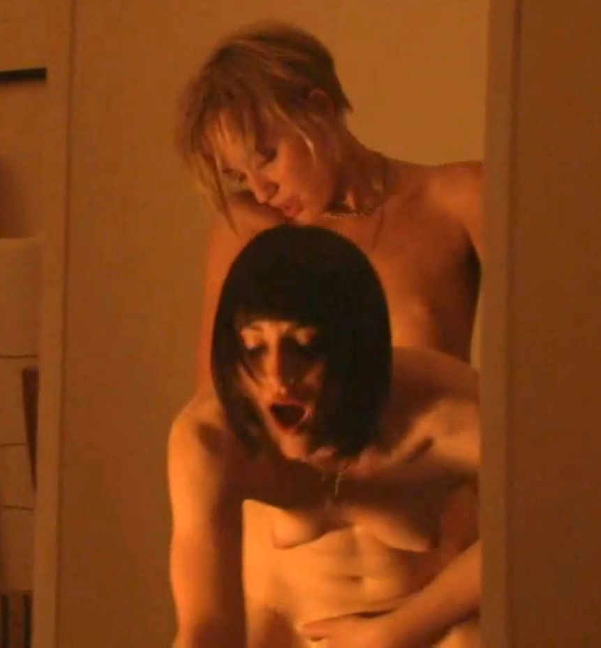 Ruta Gedmintas And Natasha O`Keeffe Sex With A Strap On In Lip Service Series