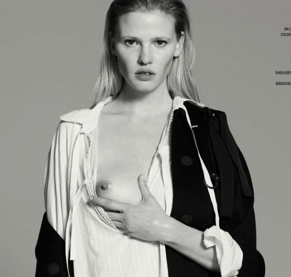 Lara Stone Topless Collection