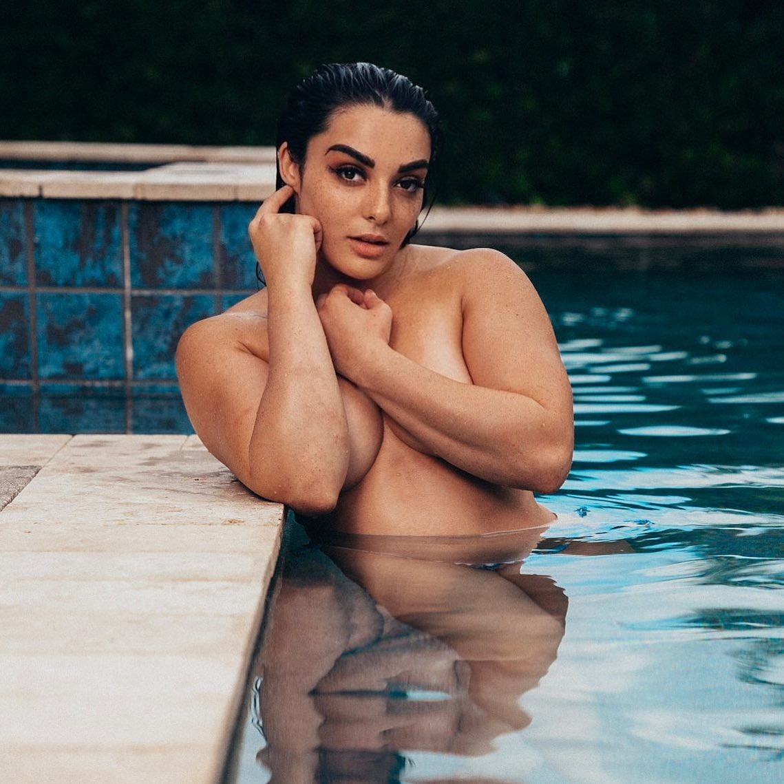 Deonna Purrazzo Naked In Pool