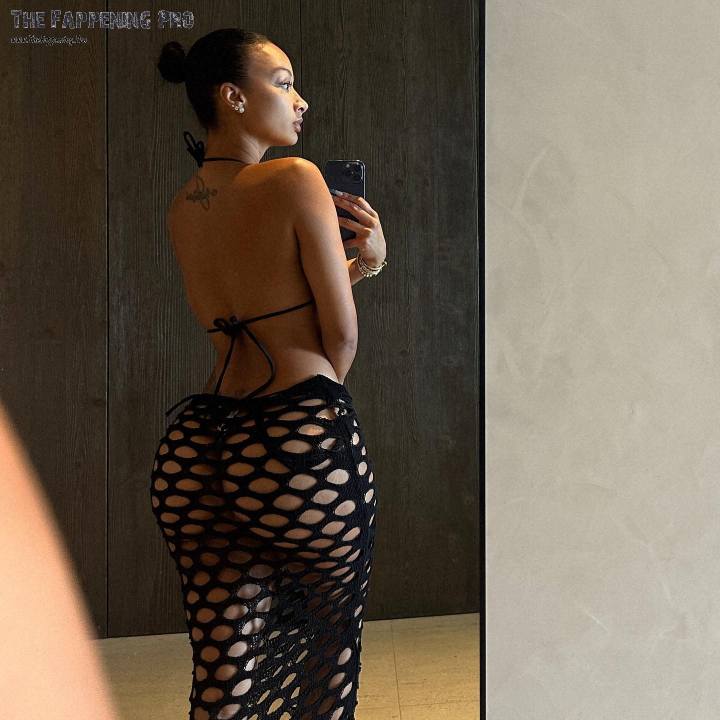 Draya Michele Ass In See Through
