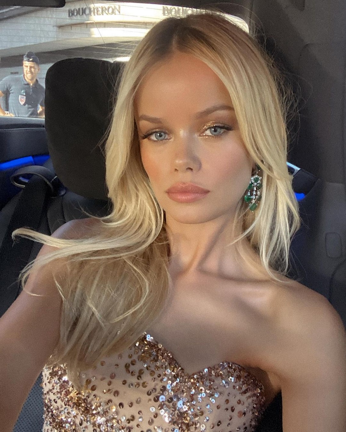 Frida Aasen Sexy In Cannes
